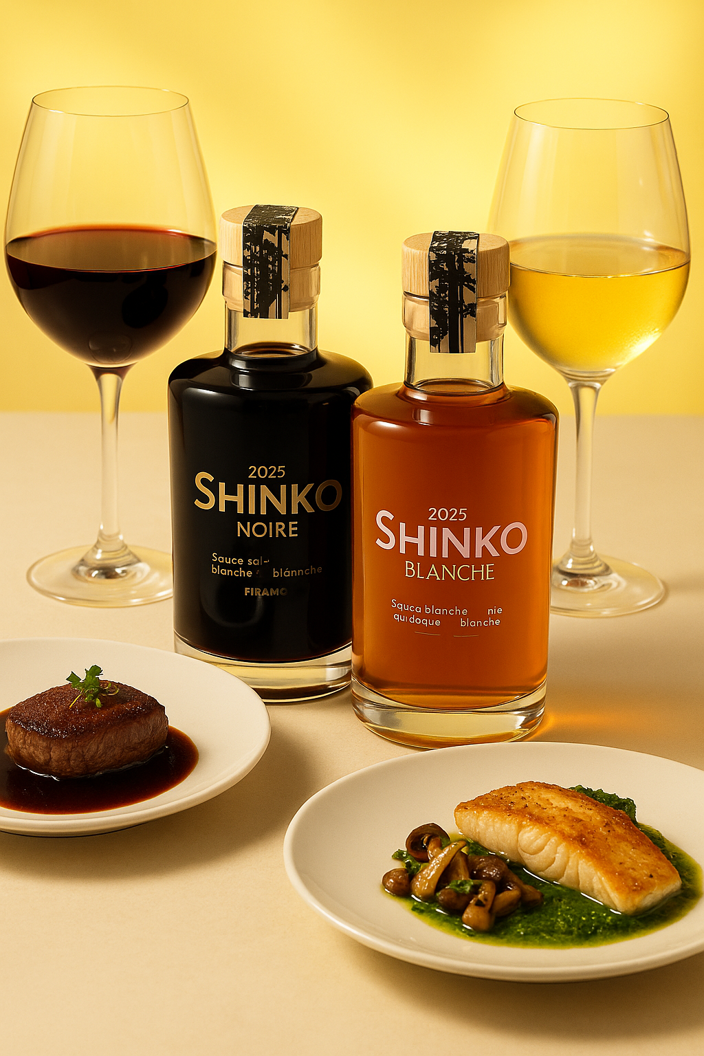 【フランス産の自然農法で造られる醤油】SHINKO NOIRE（黒醤油）200ml