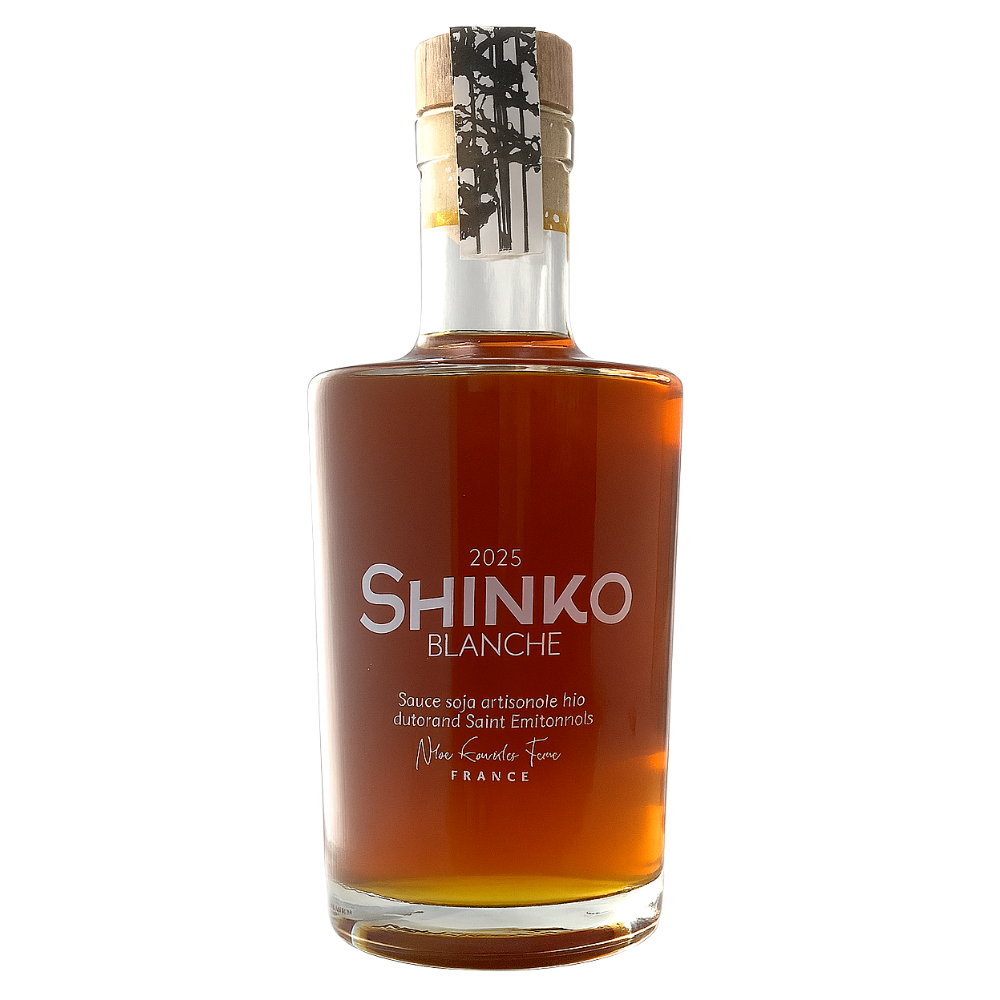 【フランス産の自然農法で造られる醤油】SHINKO BLANCHE（白醤油）200ml