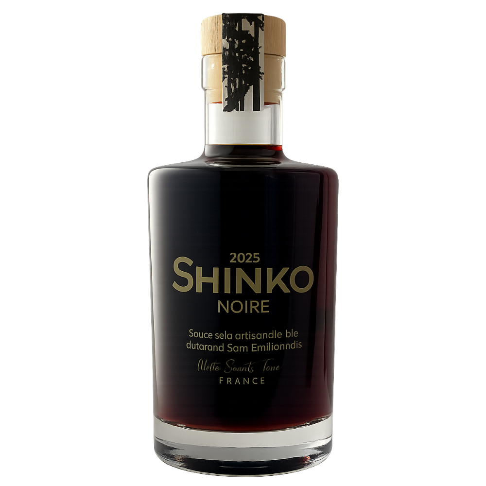 【フランス産の自然農法で造られる醤油】SHINKO NOIRE（黒醤油）200ml